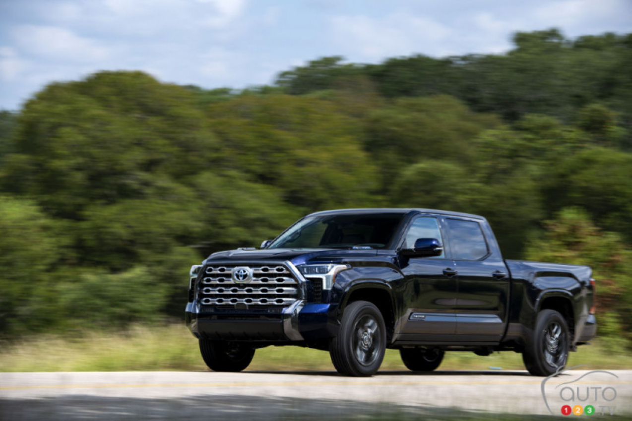 autos, cars, reviews, toyota, toyota canada tags new tundra hybrid with $66,390 msrp