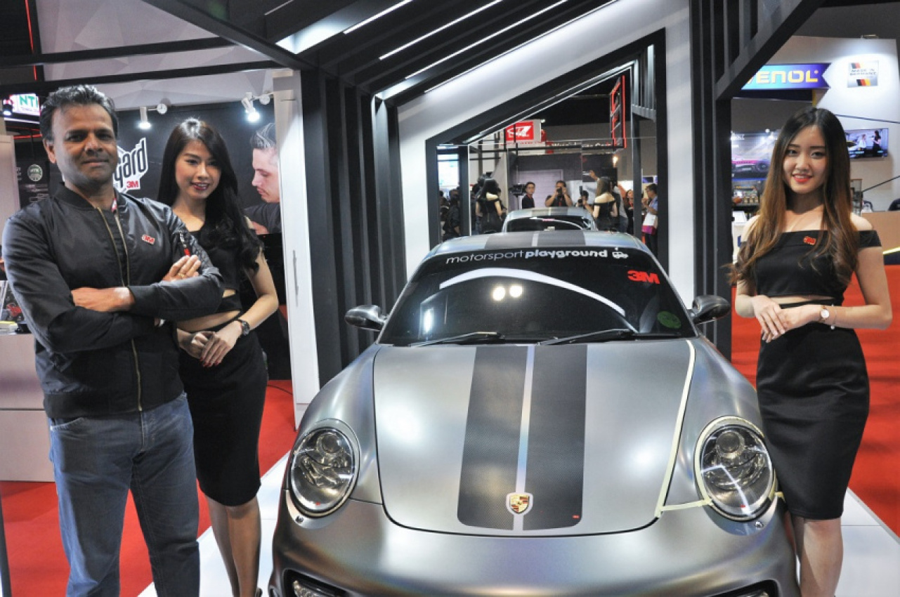 autos, cars, featured, 3m malaysia, malaysia, motor show, 3m malaysia showcases scotchshield crystalline auto film and auto wrap film series 1080 at klims 2018