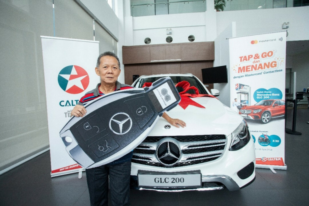 autos, cars, featured, mercedes-benz, caltex, chevron malaysia, chevron malaysia ltd, fuels, malaysia, mastercard, mercedes, promotion, ‘tap & go with mastercard contactless at caltex’ winner gets a mercedes-benz suv