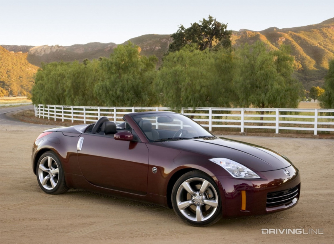 autos, cars, import, nissan, the 2003-2009 nissan 350z revitalized cheap sports coupes in america
