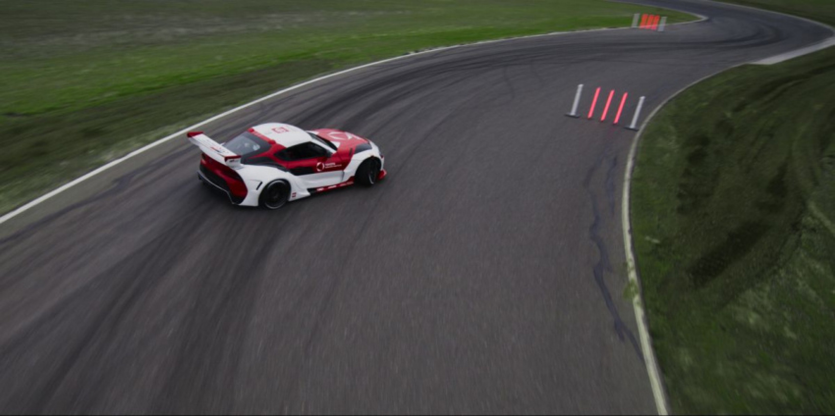 autos, cars, technology, toyota, toyota makes a supra drift all by itself