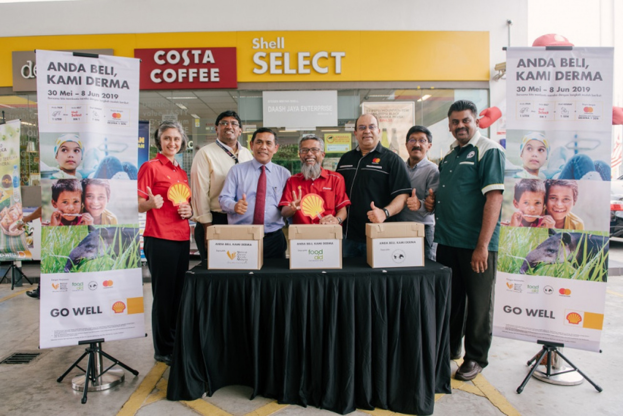 autos, cars, featured, charity, food aid foundation, malaysia, malaysian nature society, mastercard, national cancer society malaysia, shell, shell malaysia, shell malaysia trading, shell malaysia raised rm1.92 million during its raya charity campaign