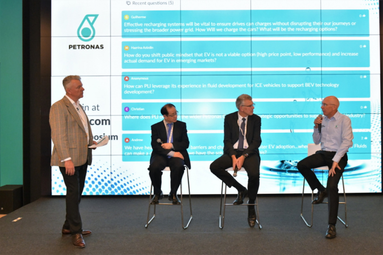autos, cars, electric vehicle, featured, sym, automotive, electric vehicles, fluids, lubricants, petronas, petronas lubricants international, petronas holds inaugural electric vehicle fluids symposium in turin, italy
