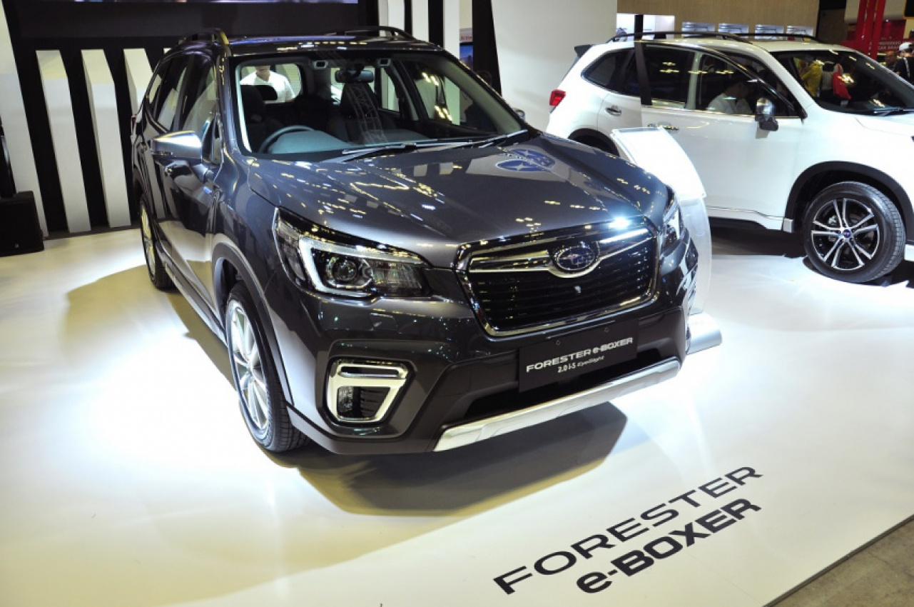 autos, car brands, cars, subaru, android, automotive, cars, hybrid, launch, singapore, subaru forester, android, subaru forester e-boxer hybrid with eyesight launched in singapore