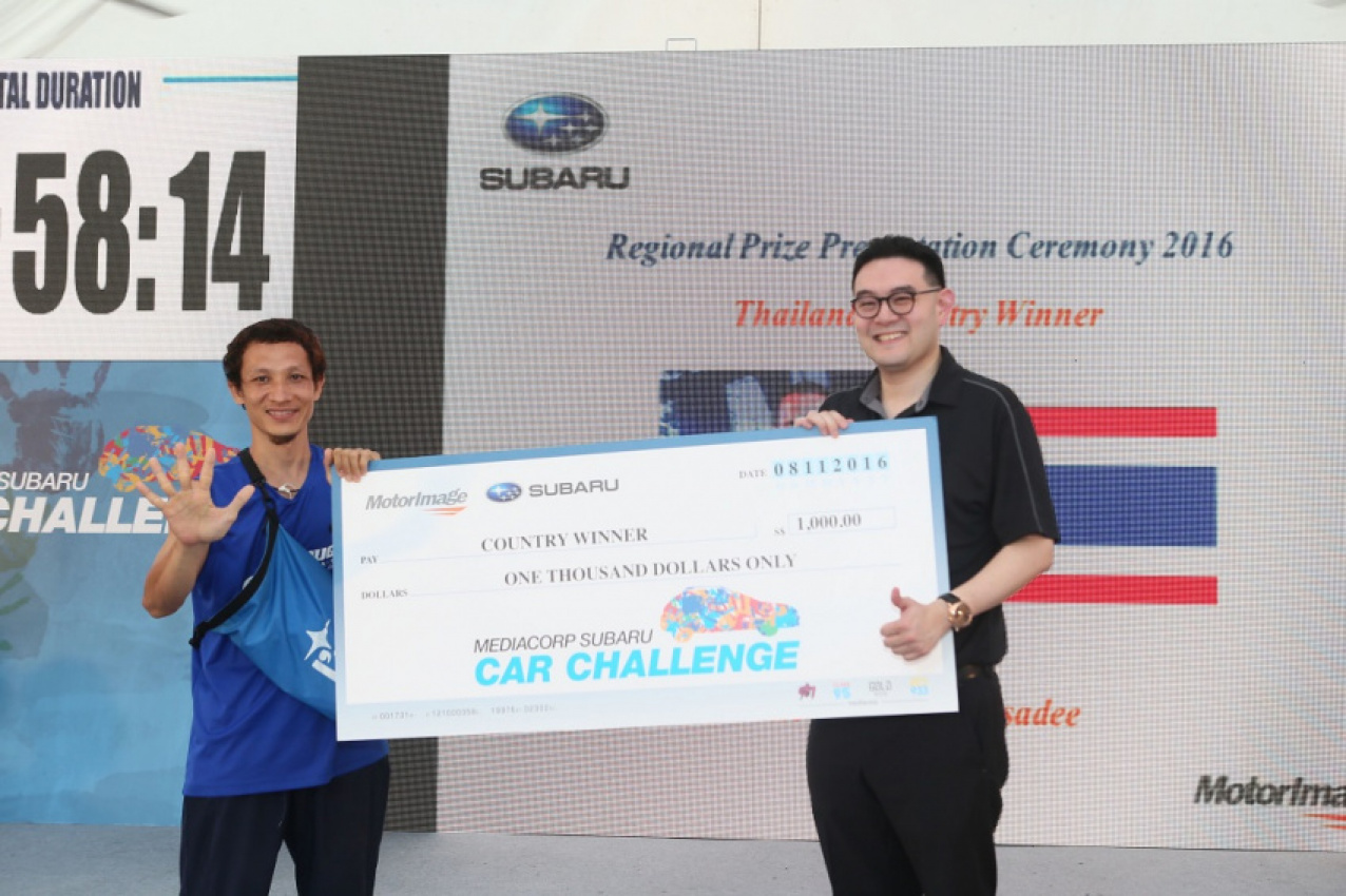 autos, car brands, cars, subaru, long-time contestant finally wins a subaru
