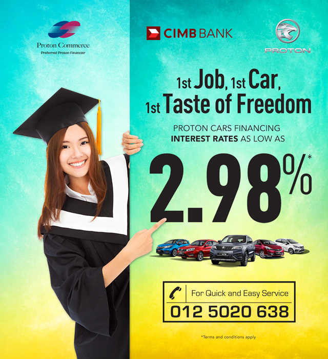 autos, car brands, cars, automotive, cars, hire-purchase, loan, malaysia, proton, proton commerce sdn bhd, proton commerce offers attractive rates for graduates