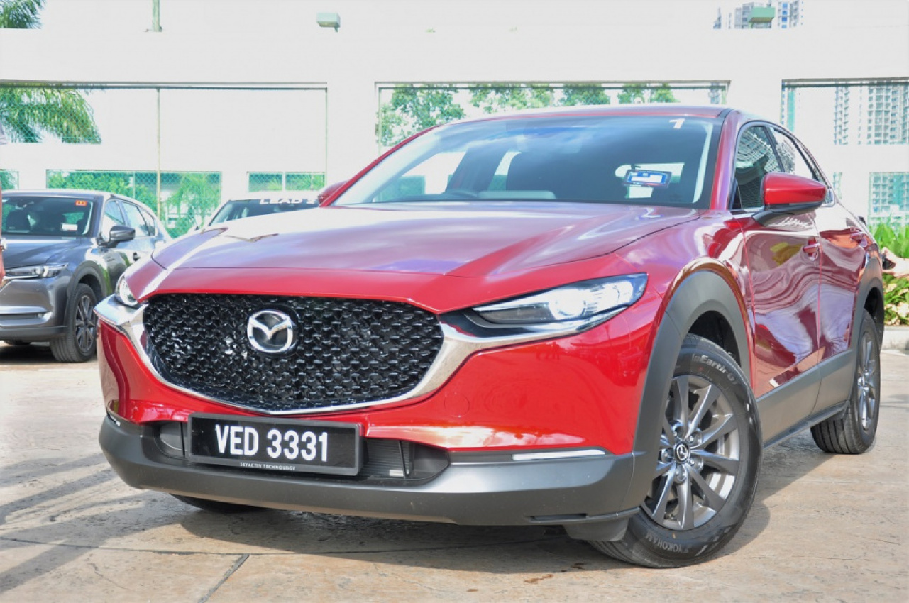 autos, car brands, cars, mazda, automotive, bermaz, cars, crossover, malaysia, mazda cx-3, mazda cx-30, base spec mazda cx-30 2.0 now fitted with powered tailgate