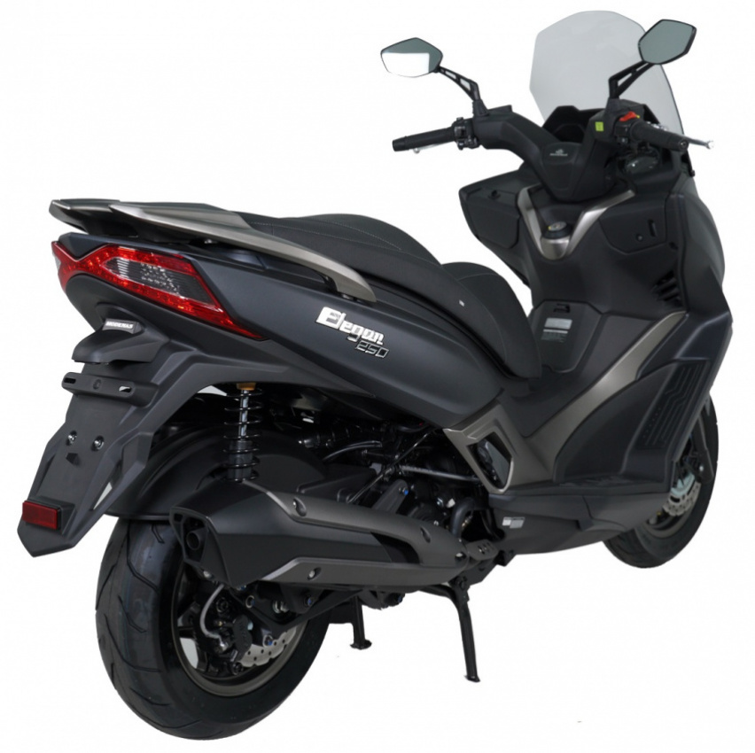 autos, bikes, cars, automotive, maxi scooter, modenas, motorcycles, motosikal dan enjin nasional sdn bhd, scooter, modenas elegan 250 abs scooter launched