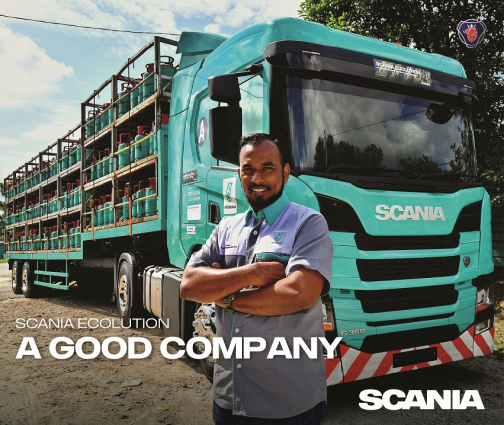 autos, cars, commercial vehicles, automotive, coach, commercial vehicles, malaysia, prime mover, scania, scania malaysia, scania southeast asia, truck, scania ecolution partners ‘planted’ 10,000 trees through its reduction in co2 emissions