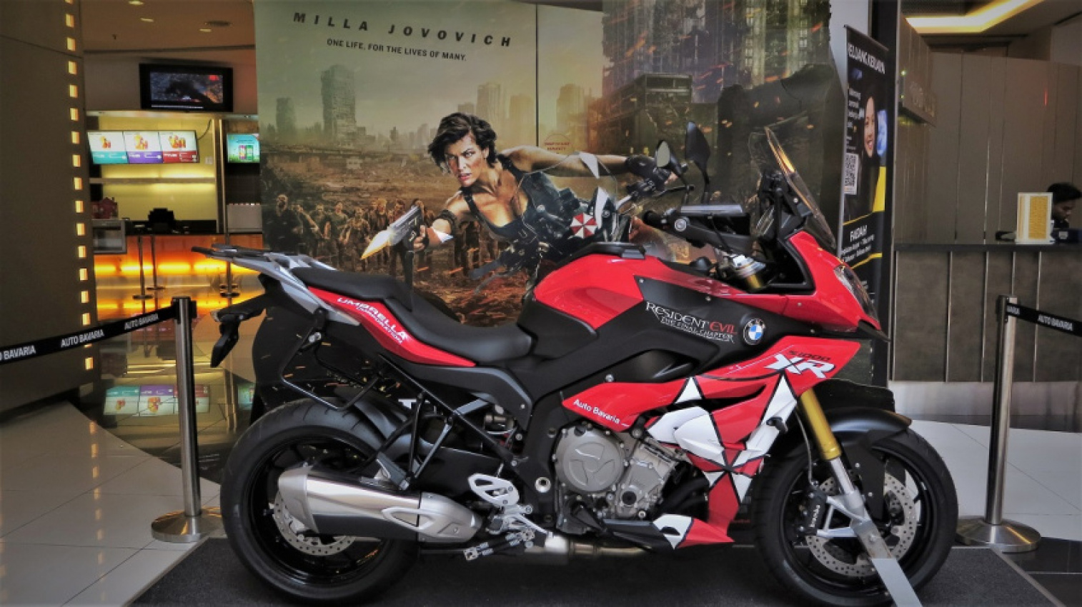 autos, bikes, bmw, cars, bmw motorrad, watch resident evil 6 and you could win bmw motorrad merchandise