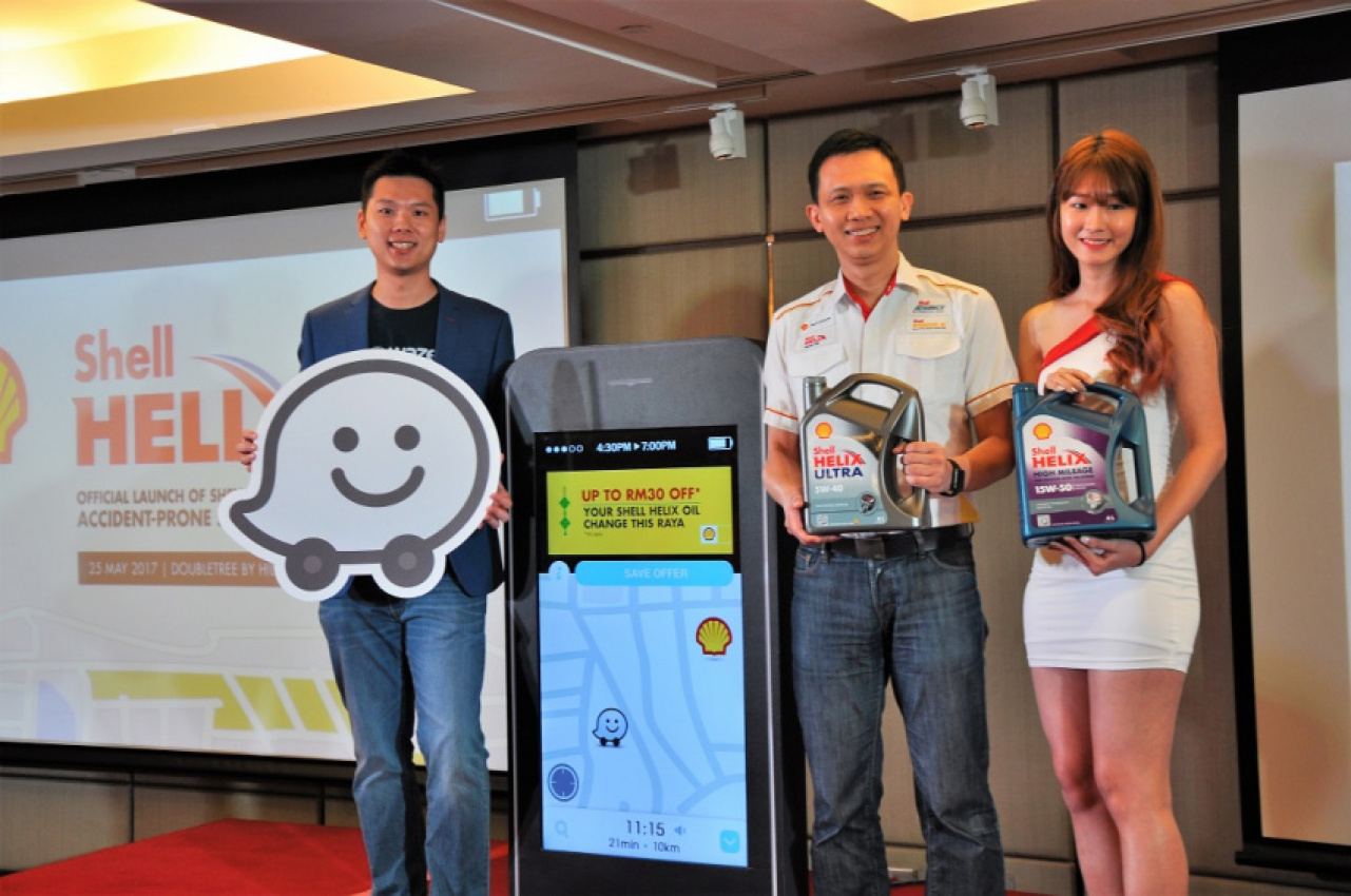 autos, cars, featured, engine oil, helix, shell, waze, shell helix & waze team up to warn of accident-prone spots
