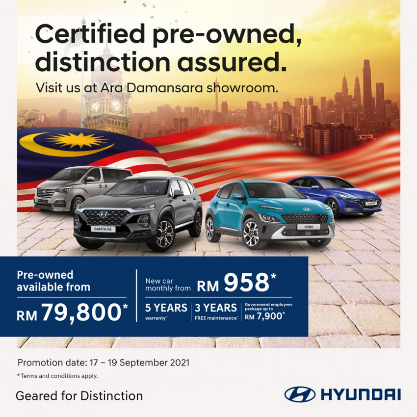 autos, car brands, cars, hyundai, hsdm, hyundai promise, hyundai-sime darby motors, malaysia, pre-owned, promotions, sime darby auto hyundai, used, special deals on limited units of certified used hyundai vehicles this weekend