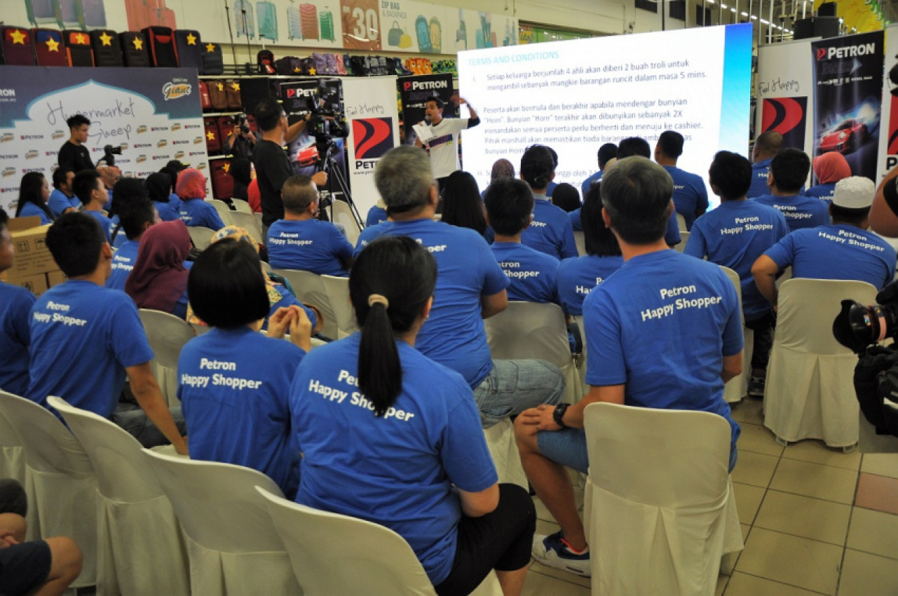autos, cars, featured, contest, giant, petron, petron gives back with a hypermarket sweep