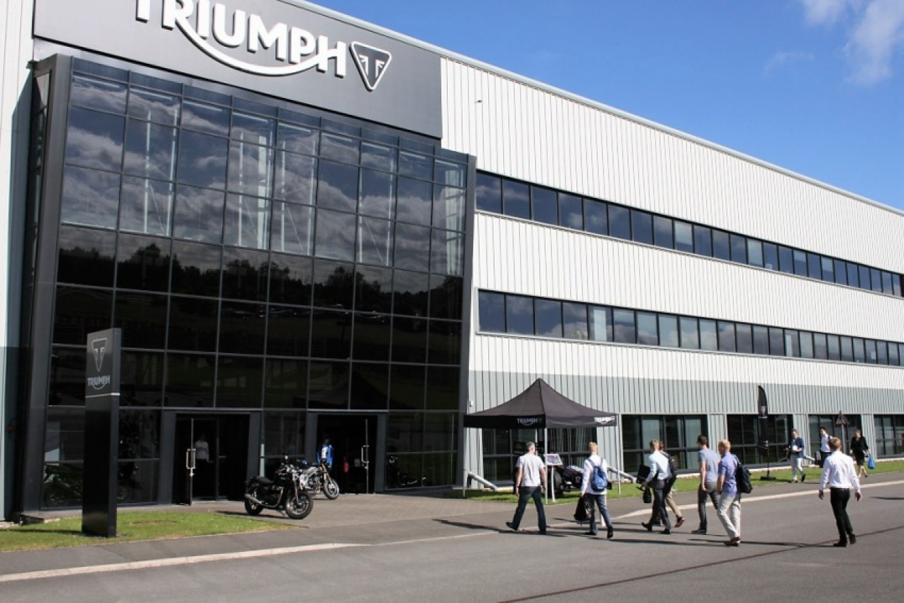 autos, bikes, cars, triumph, triumph motorcycles unveils new visitor experience at hinckley factory