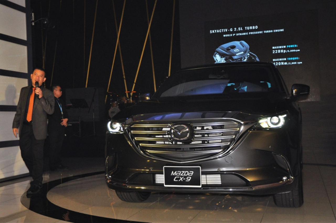 autos, car brands, cars, mazda, mazda cx-9, malaysia-spec mazda cx-9 launched in 2 variants; seats seven