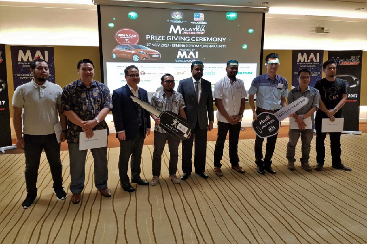 autos, car brands, cars, malaysia automotive institute, malaysia autoshow, malaysia autoshow 2017 visitors exceeded mai’s target of 250,000; rewards some with prizes