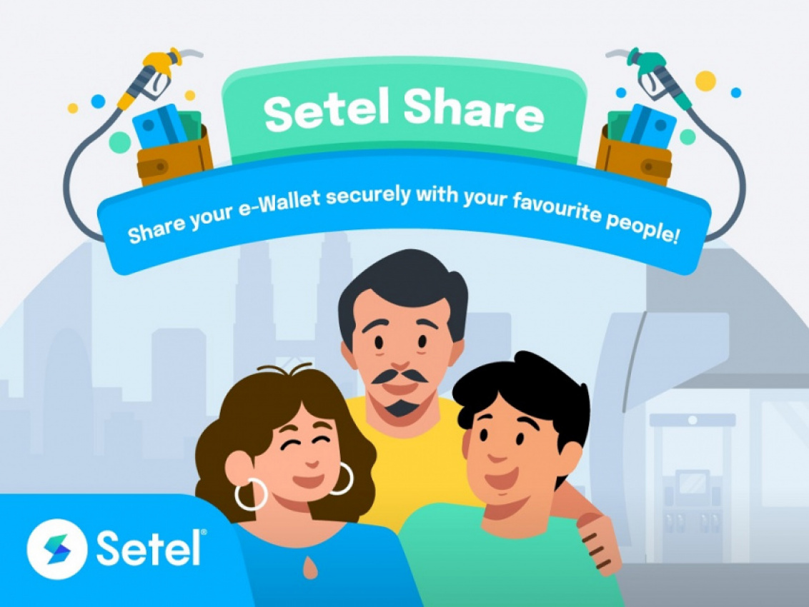 autos, cars, featured, e-wallet, fuel, petronas, setel, setel share allows you to share e-wallet balance with others