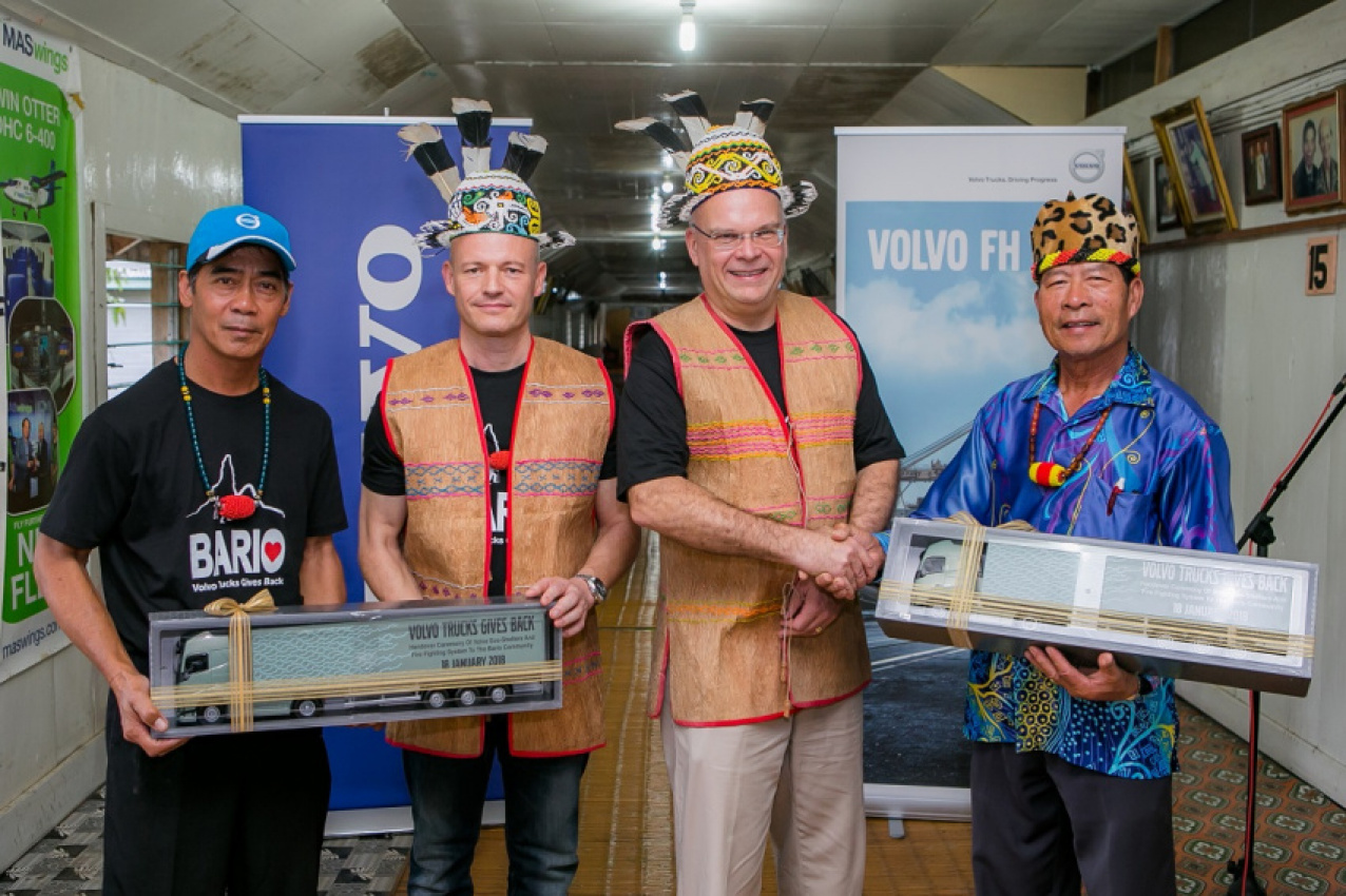 autos, cars, commercial vehicles, volvo, truck, volvo group, volvo trucks, volvo trucks extends help to bario community in sarawak