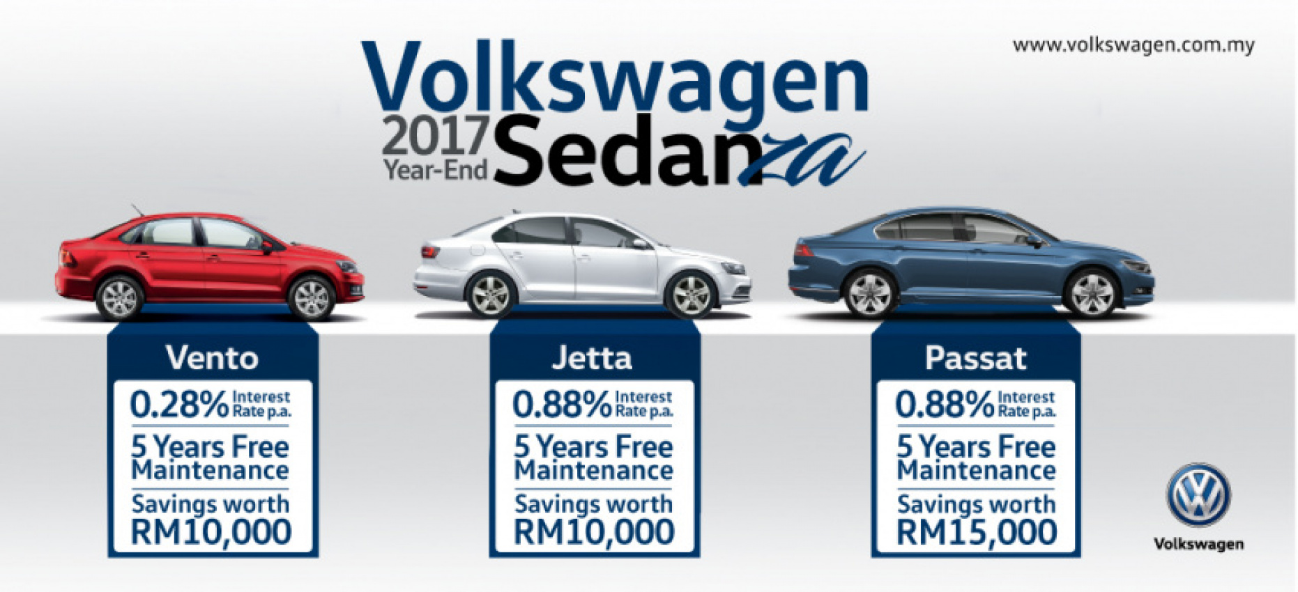 autos, car brands, cars, volkswagen, volkswagen malaysia holds volkswagen sedanza promotion, with rebates, attractive rates & 5 years free maintenance