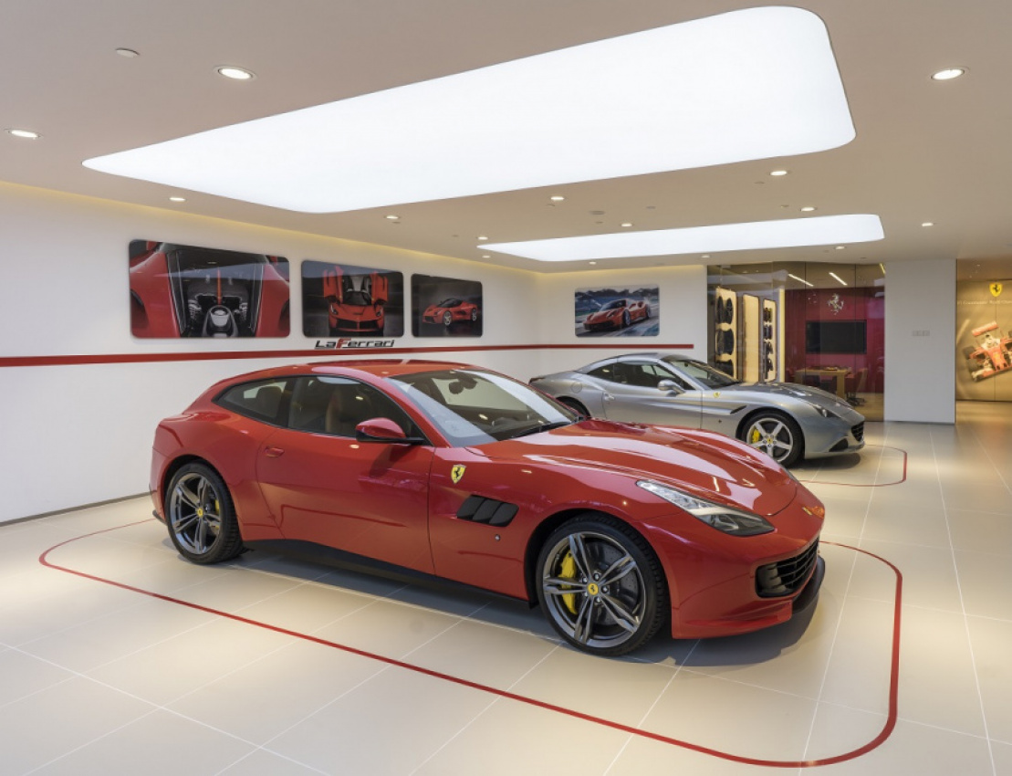 autos, car brands, cars, ferrari, naza italia, new ferrari showroom officially opened in kuala lumpur