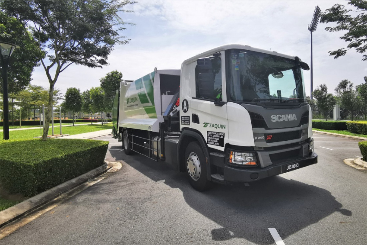autos, cars, commercial vehicles, smart, zaquin resources uses scania xt rigid to complement its smart waste management business