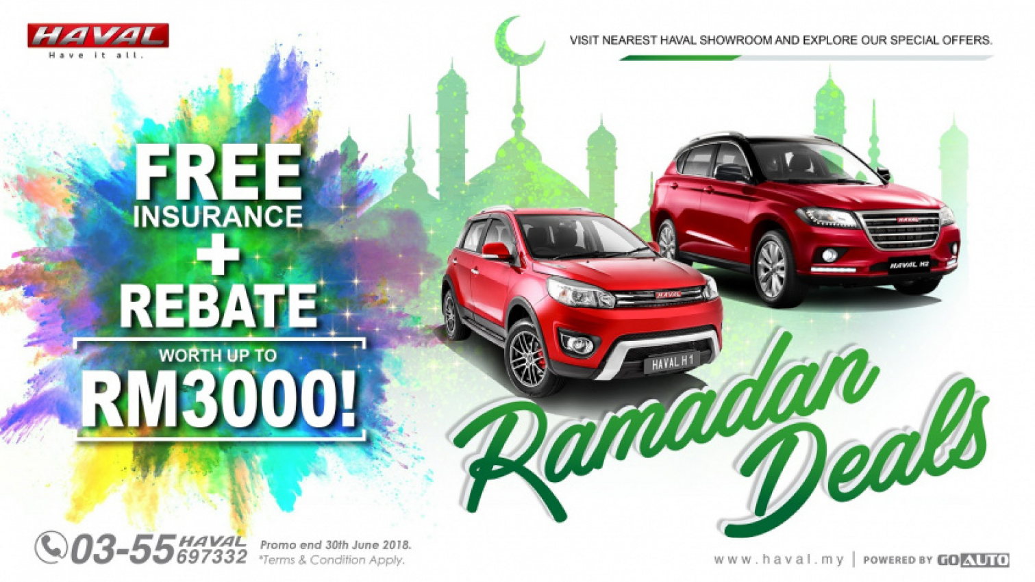 autos, car brands, cars, haval, ram, promotion, haval ramadan deals