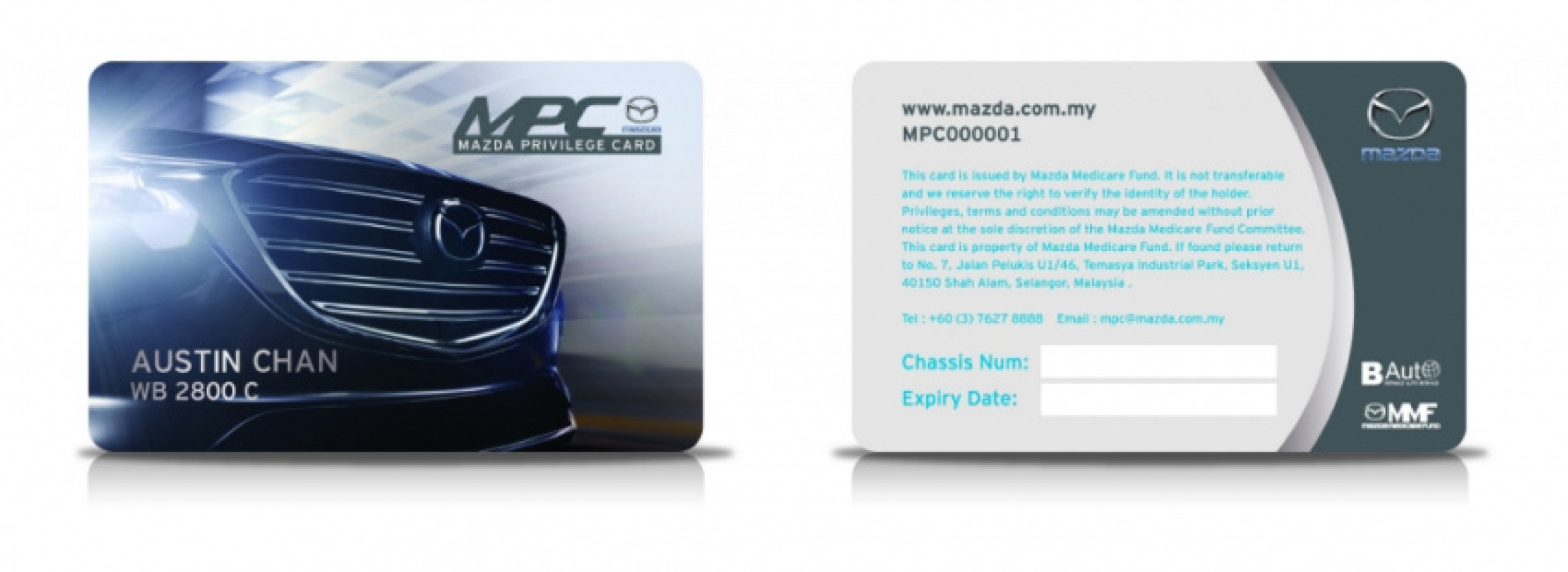 autos, car brands, cars, mazda, bermaz, card, prima merdu, mazda privilege card introduced for mazda owners
