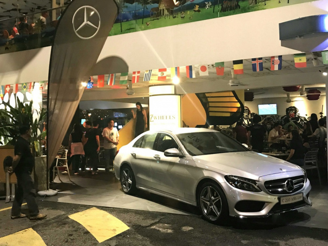 autos, car brands, cars, mercedes-benz, football, malaysia, mercedes, naza, nz wheels, world cup, nz wheels and mercedes-benz malaysia host world cup 2018 live viewing party for customers and fans