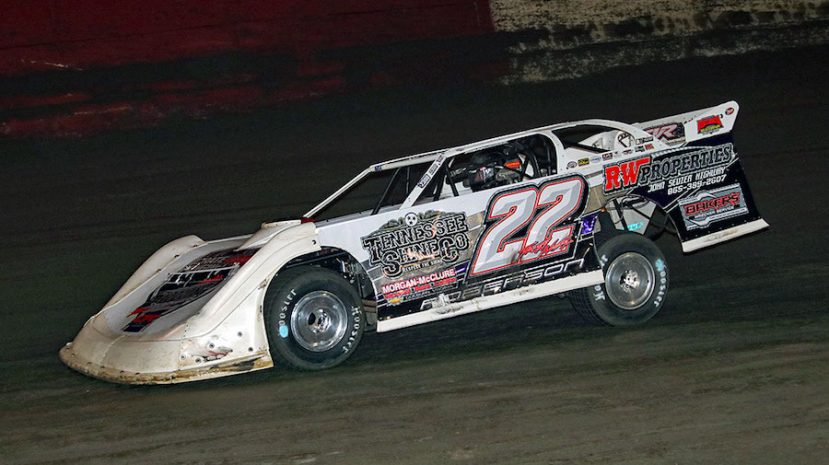 all dirt late models, autos, cars, roberson inherits east bay glory