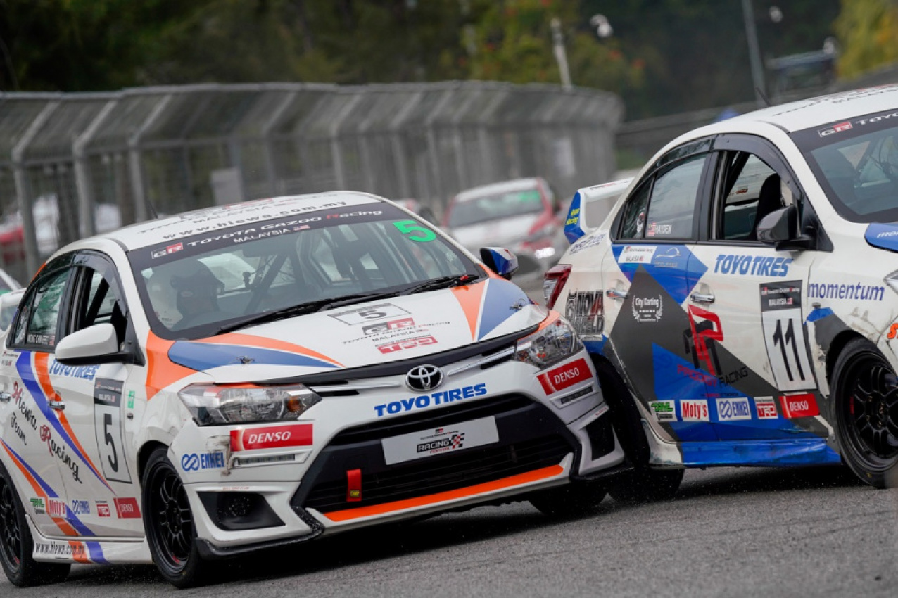 autos, car brands, cars, toyota, malaysia, motor racing, motorsports, toyota gazoo racing, umw toyota motor, umwt, vios challenge, first round of toyota gazoo racing vios challenge takes off with surprising victories