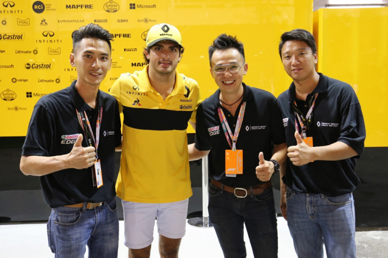 autos, cars, featured, renault, castrol, castrol asia pacific cars super mechanic, contest, formula one, malaysia, team malaysia, regional champion of castrol asia pacific cars super mechanic 2018, joined renault f1 pit crew in singapore gp