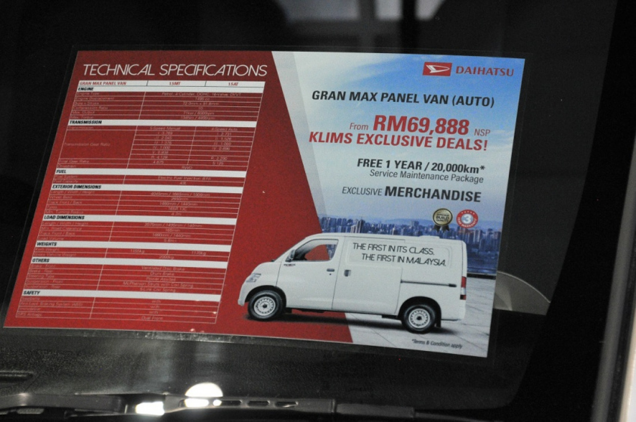 autos, cars, commercial vehicles, daihatsu, commercial van, daihatsu malaysia, malaysia, motor show, daihatsu malaysia shows versatility of gran max panel van at klims 2018