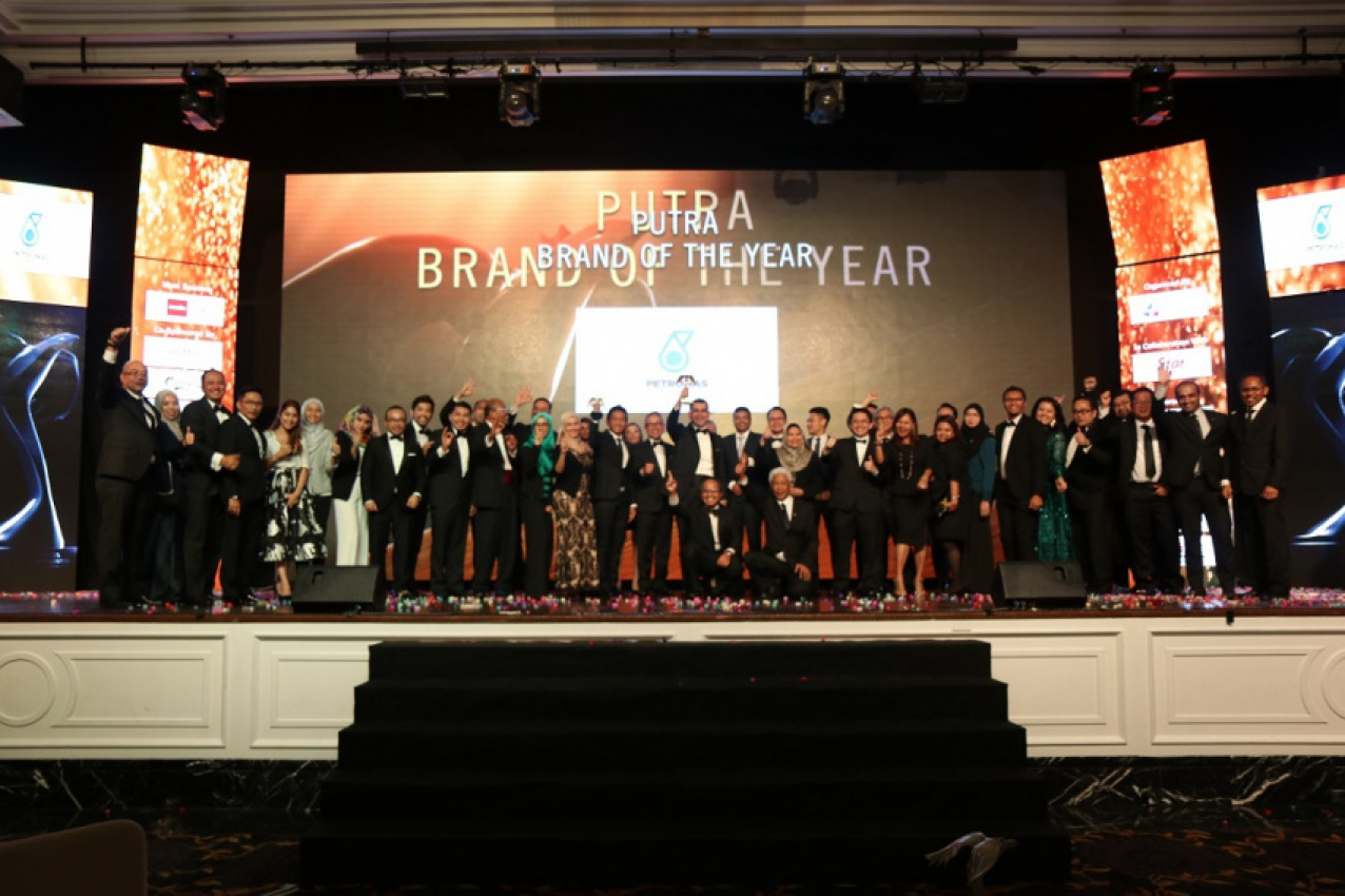 autos, cars, featured, formula one, fuel, lubricants, motorsports, petronas, putra brand awards, petronas named putra brand of the year