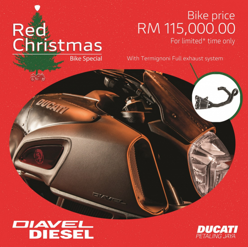autos, bikes, cars, ducati, bike, ducati malaysia, malaysia, motorbike, motorcycle, promotion, ducati malaysia red christmas promotion offers rebates up to 80%