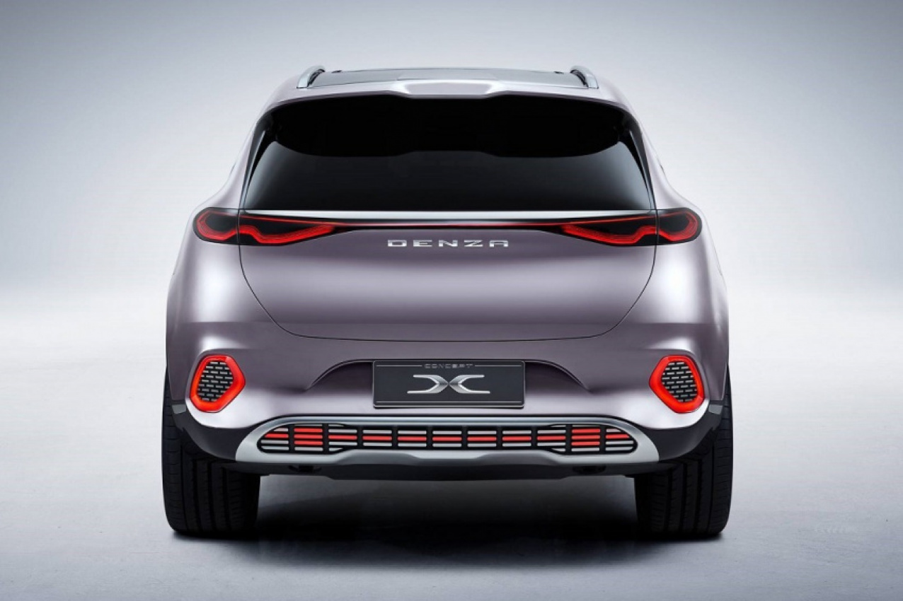 autos, car brands, cars, automotive, china, concept, daimler, denza, electric vehicle, mercedes-benz, plug in hybrid, denza concept x debuts; on sale early 2020