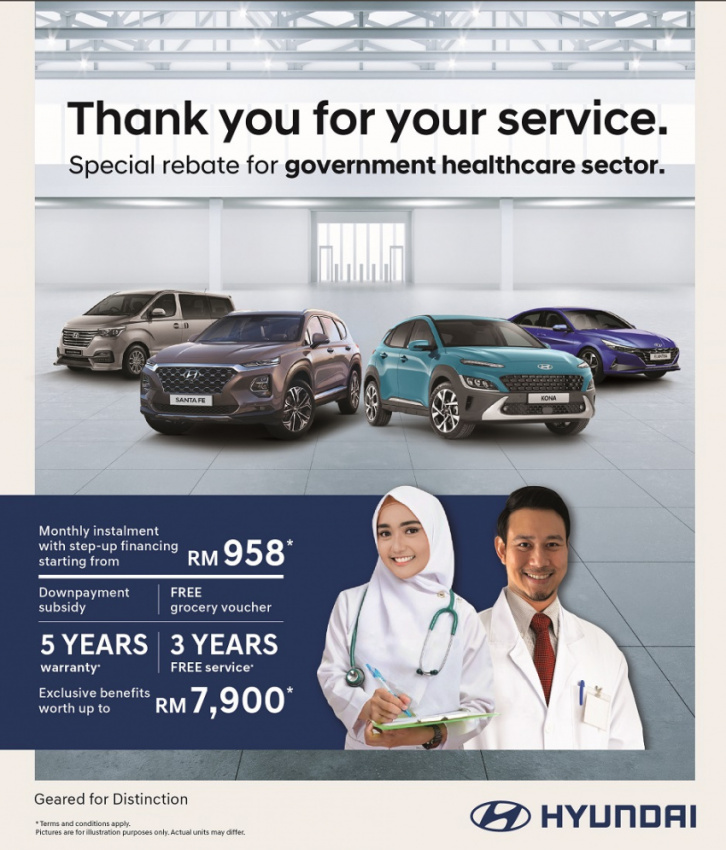 autos, car brands, cars, hyundai, automotive, cars, hsdm, hyundai-sime darby motors, malaysia, promotions, hyundai-sime darby motors offers special deals & rebates to frontliners and teachers