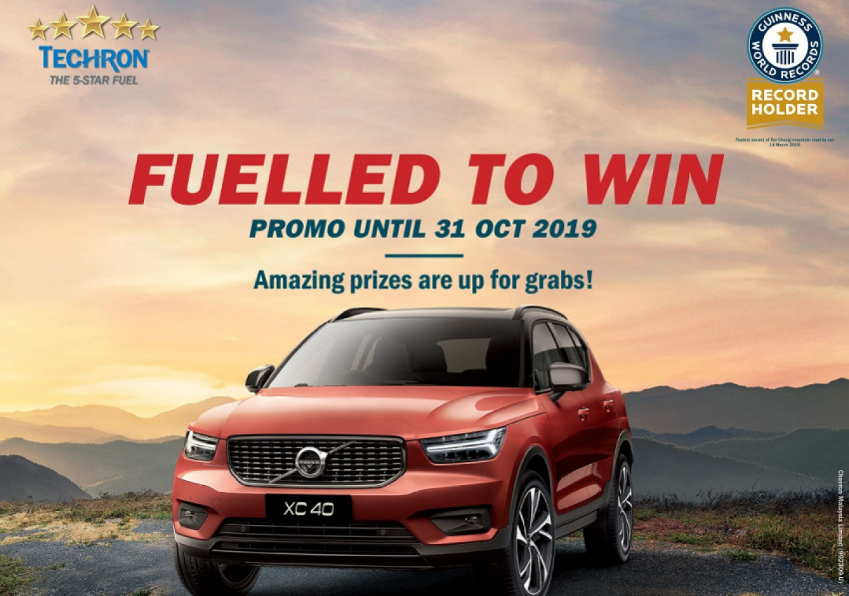 autos, cars, featured, volvo, caltex, chevron, chevron malaysia limited, contest, diesel, fuel, petrol, promotions, volvo xc40, caltex ‘fuelled to win’ offers volvo xc40, starcash petrol card, journey card, gopro etc
