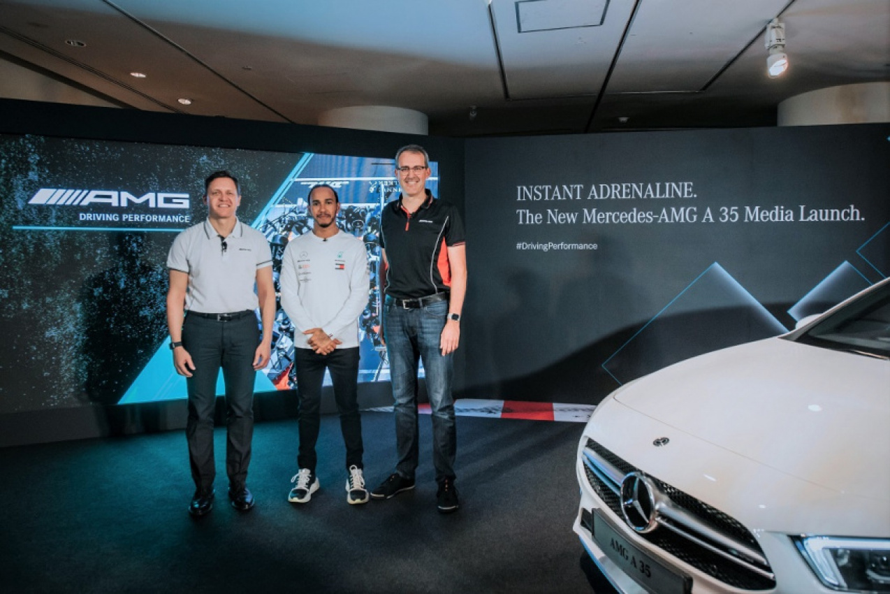 autos, car brands, cars, mercedes-benz, mg, automotive, cars, launch, malaysia, mercedes, mercedes amg, mercedes-benz malaysia, sedan, mercedes-benz malaysia launches mercedes-amg a 35 4matic sedan with estimated price of rm349k