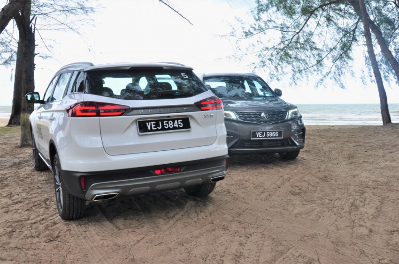 autos, car brands, cars, android, automotive, cars, launch, malaysia, proton, android, locally assembled 2020 proton x70 launched; 4 variants from rm95k