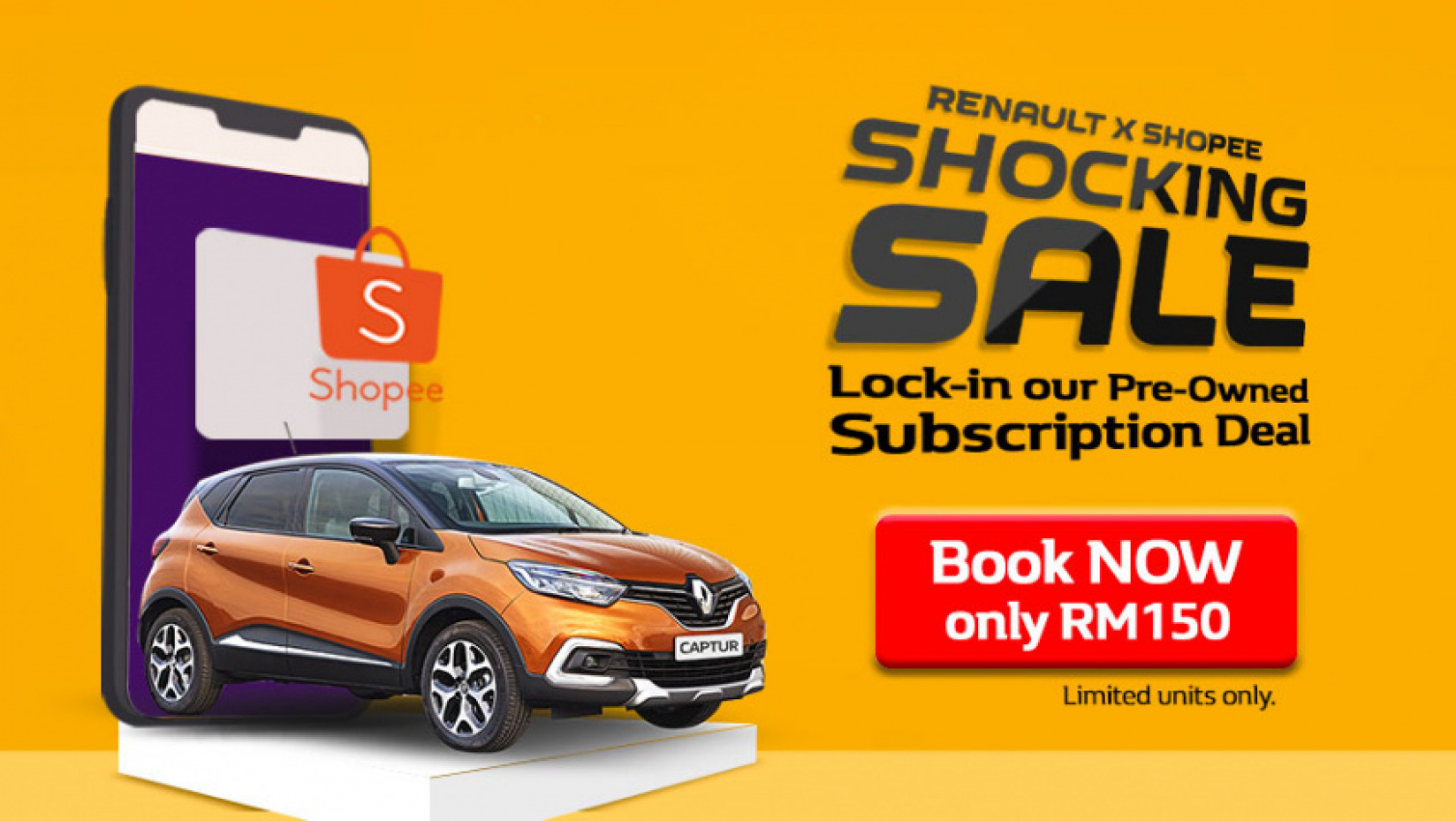 autos, car brands, cars, renault, automotive, cars, crossover, e-store, gocar, malaysia, pre-owned, promotion, renault subscription, shopee, subscription, tc euro cars, renault pre-owned captur subscription offers more savings via limited time promotion & shopee shocking sale