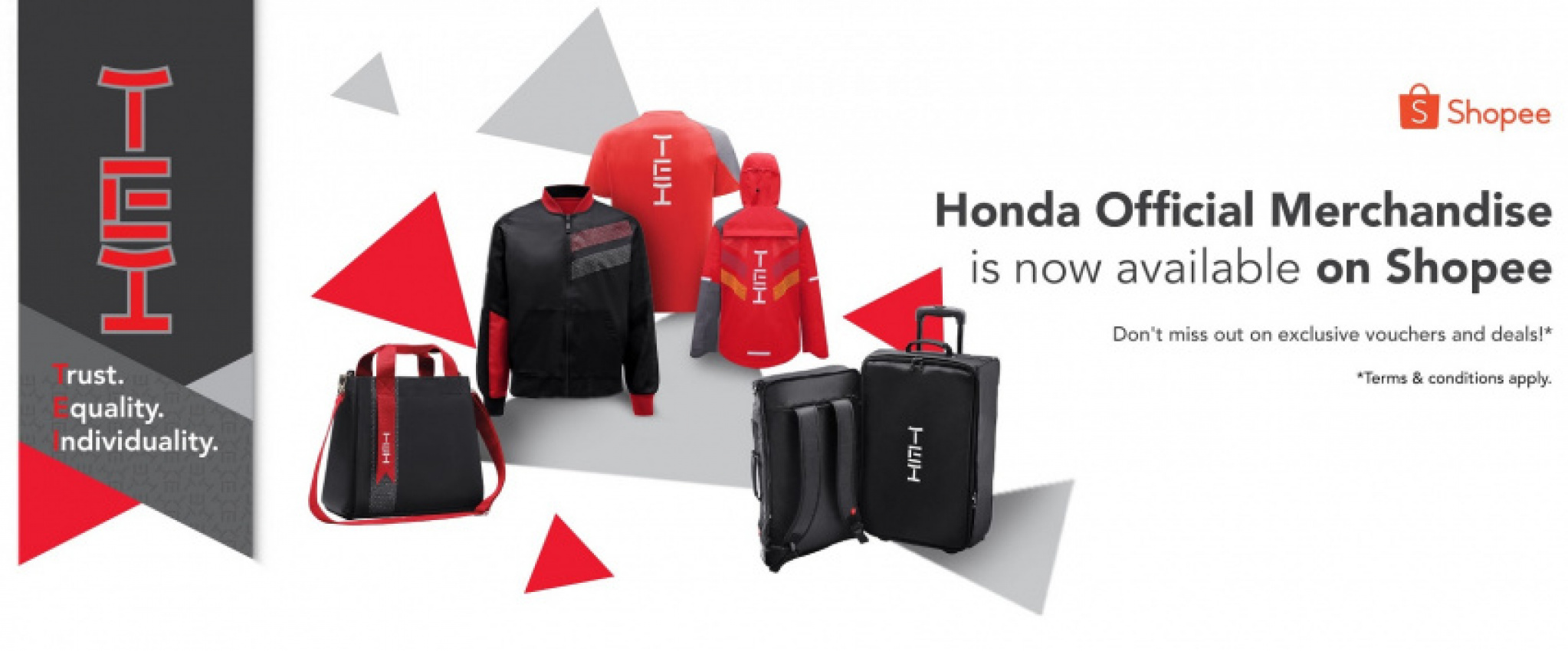 autos, car brands, cars, honda, automotive, e-commerce, honda malaysia, malaysia, official merchandise, online shopping, shopee, honda malaysia official merchandise now available in shopee
