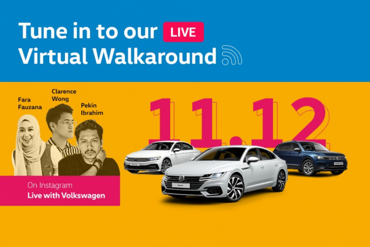 autos, car brands, cars, ram, volkswagen, automotive, cars, malaysia, sales, volkswagen passenger cars malaysia, vpcm, volkswagen to host instagram live show with local celebrities on 11.12