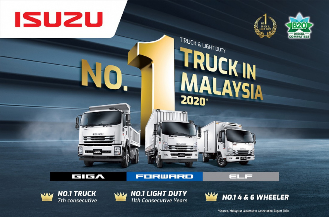 autos, cars, commercial vehicles, isuzu, automotive, commercial vehicles, isuzu malaysia, malaysia, trucks, isuzu malaysia tops local truck and light duty truck sales