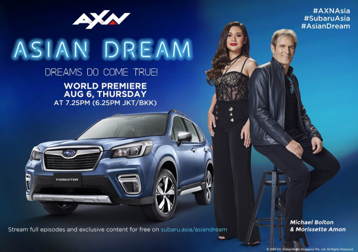 autos, car brands, cars, subaru, first season of asian dream to premiere 6 august 2020, brought to you by subaru asia