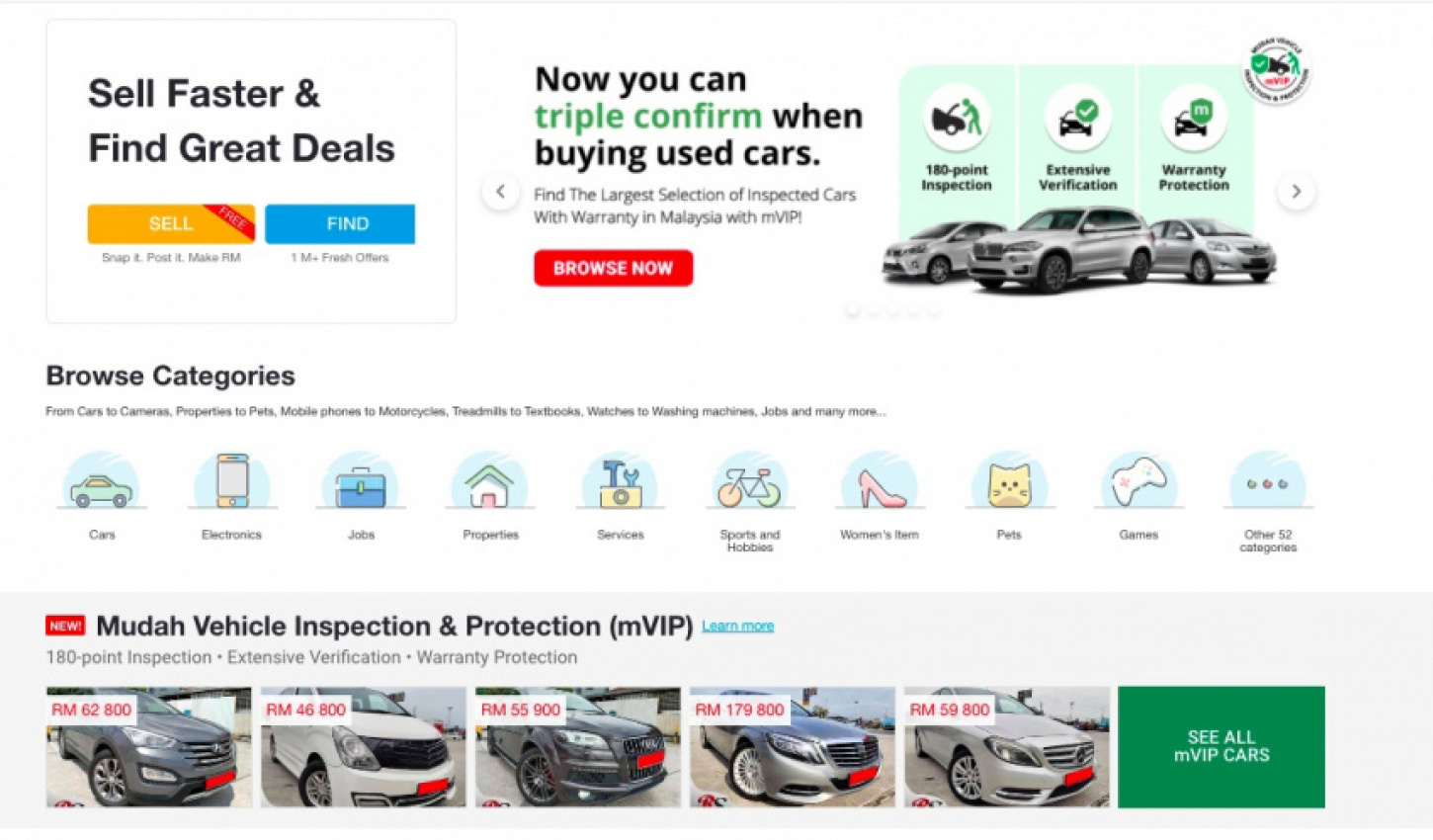 autos, cars, featured, automotive, cars, malaysia, mudah.my, online, used cars, mudah.my and muv partner to offer largest selection of used cars with warranty