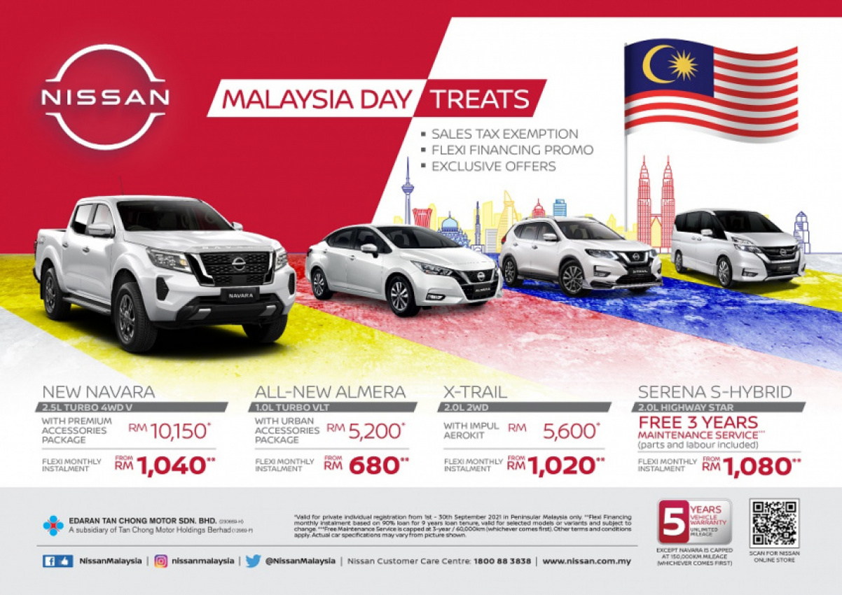 autos, car brands, cars, nissan, automotive, cars, contest, edaran tan chong motor, etcm, malaysia, promotions, sales, nissan promotions in september