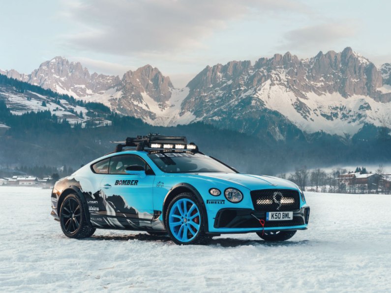 autos, bentley, cars, car news, bentley builds radical continental gt w12 for ice racing