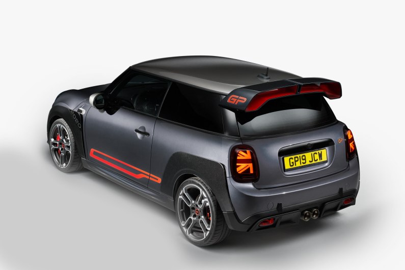 autos, cars, hp, mini, car news, mini john cooper works gp revealed as 302bhp, two-seat ultra-hot hatch