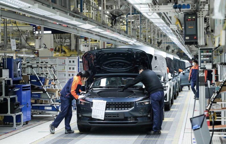autos, cars, polestar, android, car news, android, polestar 2 production begins in china amid coronavirus challenges