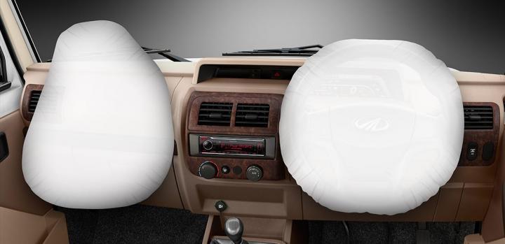 autos, cars, mahindra, bolero, indian, scoops & rumours, mahindra bolero now comes with dual airbags